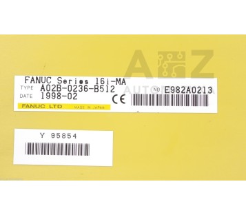 GE FANUC SERIES 16I-M 16I-MA A02B-0236-B512 16IM 16IMA A02B0236B512