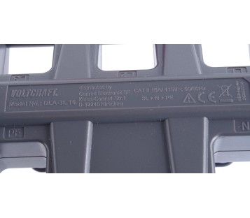 VOLTCRAFT MESSADAPTER  DLA-3L 16//DLA-3L 32  DLA-3L 16 DLA-3L16 NEW SMALL DEFECT