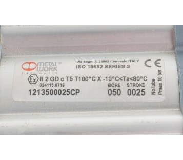METAL WORK 1213500025CP ! NEW !