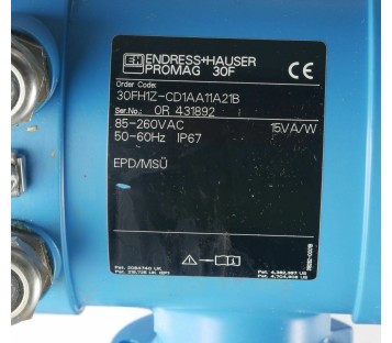 ENDRESS + HAUSER 30FH1Z-CD1AA11A21B PROMAG 30F ! NEW ! 