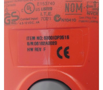 HANDHELD 6300IDP351S IT 6300 DPM LEUZE Honeywell 2D Barcode Scanner ! NEW !