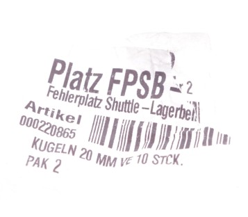 MODELCRAFT 20MM METAL BALLS 20mm 9PCS ! 9PCS ! NEW