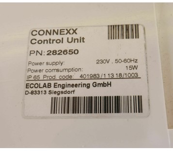 CONNEXX ECOLAB 282650 CONTROL UNIT