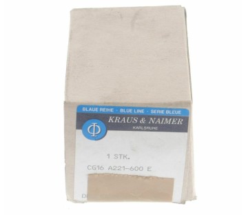 KRAUS & NAIMER CG16 A221 A221-600 E CG16A221600E ! NEW ! 