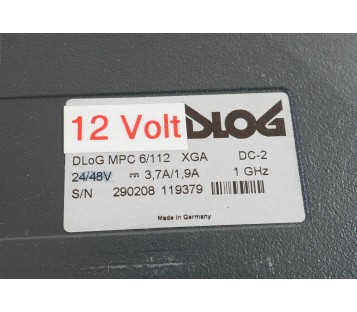 ADVANTECH DLOG MPC6/112 XGA DC-2 MPC6112XGADC2 