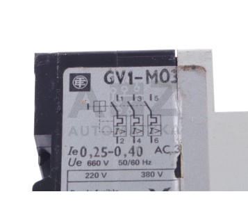 TELEMECANIQUE GV1-M03 GV1M03 0,25 - 0,4 A 