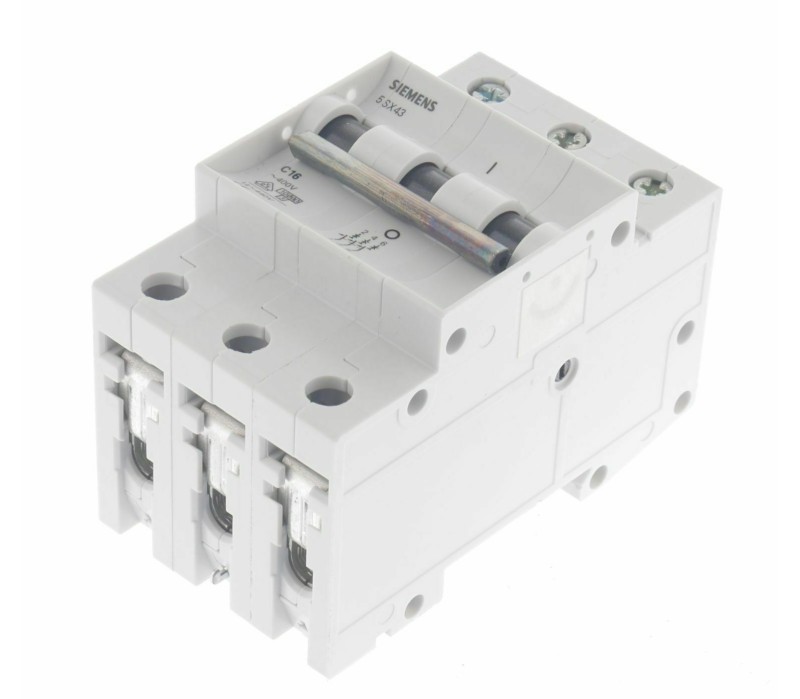 SIEMENS 5SX4 316-7 5SX43167 C16 3P CIRCUIT BREAKER ! NEW !