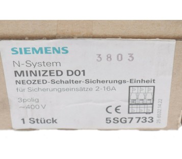 SIEMENS 5SG7 733 5SG7733 16A  ! NEW !