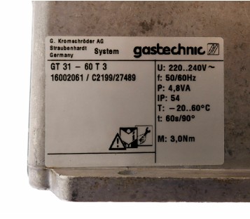 GASTECHNIC GT31-60T3 GT3160T3 ! NEW !