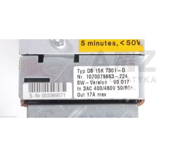 BOSCH DS15K7301-D DS15K7301D  1070079663-224 1070079663224