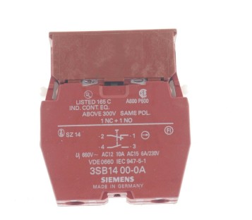 SIEMENS 3SB12 01-0AC01 3SB1201-0AC01 3SB12010AC01 