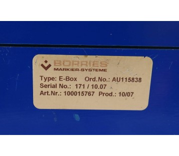 BORRIES MARKIER  ZAM4/EK-BOX 100015767 E-BOX 