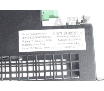 BAUTZ PACIFIC SCIENTIFIC ESK31 ESK31KG2-12/01-00/00-00/00-AA ESK31-3212XS