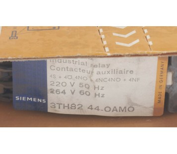 SIEMENS 3TH82 44-0AM0 3TH8244-0AM0 3TH82440AM0 ! NEW !