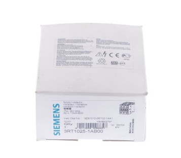 SIEMENS CONTACTOR 3RT1025-1AB00 3RT10251AB00   ! NEW !