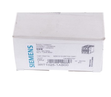 SIEMENS CONTACTOR 3RT1025-1AB00 3RT10251AB00   ! NEW !
