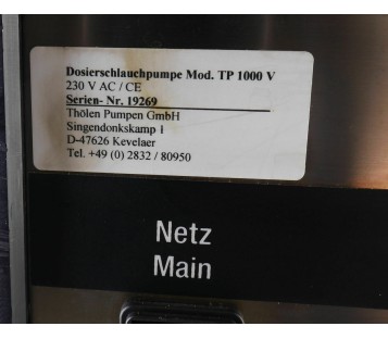 THOLEN PUMPEN TP 1000 V TP1000V Cased Pump