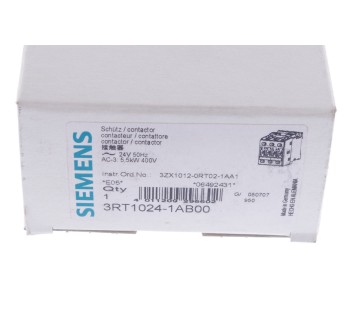 SIEMENS CONTACTOR 3RT1024-1AB00 3RT10241AB00  ! NEW !
