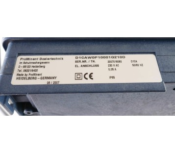 PROMINENT D1CAW0P10001G210D DULCOMETER PH PHEP112SE SET