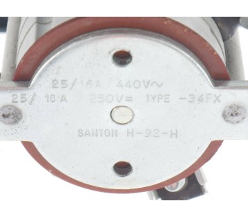 SANTON H-92-H H92H -34FX 25/16A  Rotary Switch 