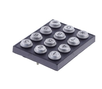 EAO A.12150.PO1   A12150PO1 0381134  Key Polychloroprene Elastomer Keypad ! NEW 