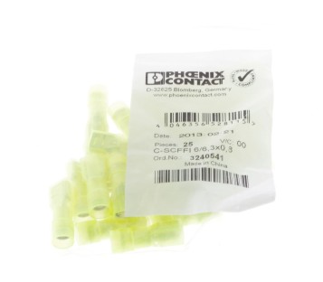 PHOENIX CONTACT C-SCFFI 6/6,3X0,8 3240541 Slip-on sleeve ! 50PCS ! NEW !