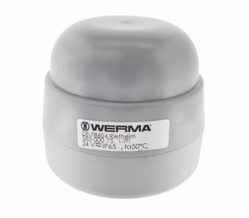 WERMA 58500075 585 000 75 HORN BUZZER 98Db 24V AC/DC ! NEW !