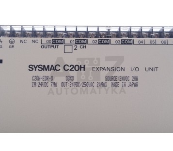 OMRON EXPANSION I/O UNIT  SYSMAC C20H C20H-EDR-D C20HEDRD 