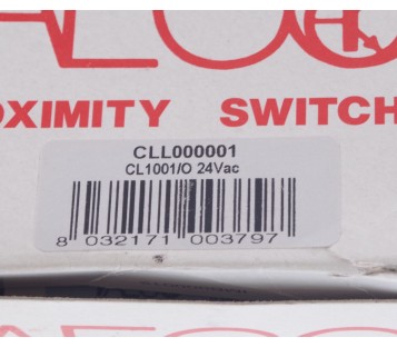 AECO PROXIMITY SWITCHES CLL000001 CL1001/O 24VAC  87530  ! NEW !
