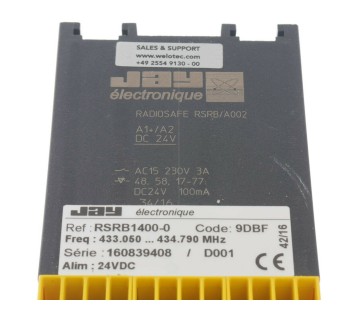 JAY RSRB1400-0 RSRB14000 9DBF + PROCOM EFD 70/433