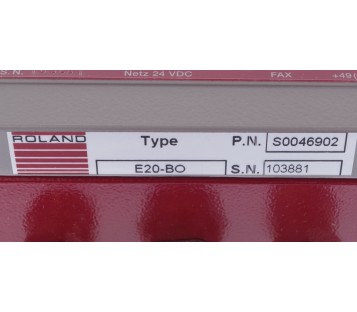 ROLAND ELECTRONIC R 1000 E20-B0  E20BO S0046902 ! NEW !