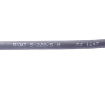 Lumberg RKWT5-228/5M   RKWT52285M  Sensor Cable, Crimp Socket 5m 5POLE 5pi ! NEW