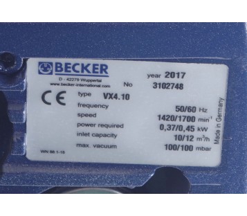 BECKER VX4.10  VX410 3102748  D 71 B4 P D71B4P   ! NEW !