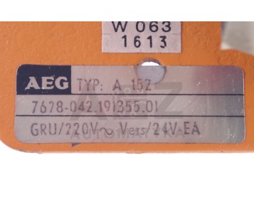 AEG A 152 A152 7628-042.191355.01  762804219135501 