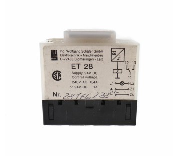 WS Solfgang Schafer ET 28 ET28 24VDC