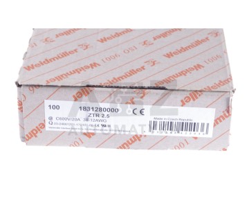 WEIDMULLER ZTR 2.5 ZTR2.5  1831280000 Test-disconnect terminal ! 100PCS ! NEW !
