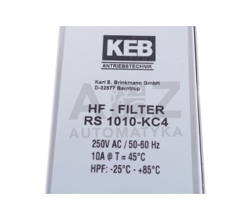 KEB HF-FILTER RS 1010-KC4 RS1010-KC4 RS1010KC4 