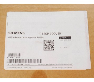 SIEMENS 6SL3256-1BA00-0AA0 SINAMICS PM-230 ! NEW !