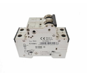 SIEMENS 5SY4506-7 5SY45067 C6 2POLE MCB