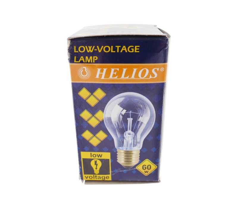 HELIOS 1000LM 24V E27 1000H 60W LOW VOLTAGE LAMP 4PCS ! NEW ! 
