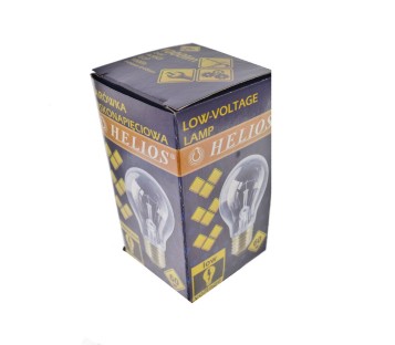 HELIOS 1000LM 24V E27 1000H 60W LOW VOLTAGE LAMP 4PCS ! NEW ! 