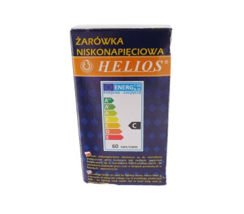 HELIOS 1000LM 24V E27 1000H 60W LOW VOLTAGE LAMP 4PCS ! NEW ! 