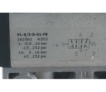FESTO VL-5/2-D-01-FR VL52D01FR 161061 