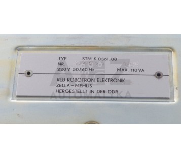 ROBOTRON STM K 0361.08  STMK036108  64022