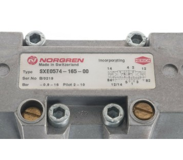 NORGREN SXE0574-165-00 SXE057416500 