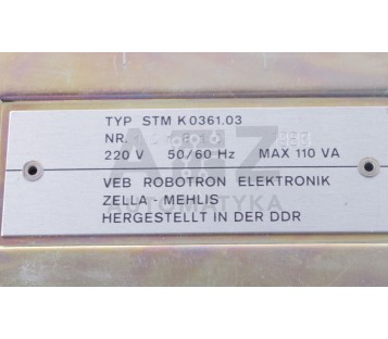 ROBOTRON STM K 0361.03  STMK036103  101810 