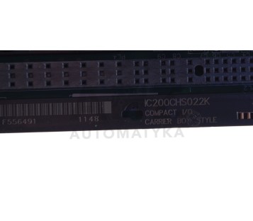 GE FANUC COMPACT I/O IC200CHS022K 