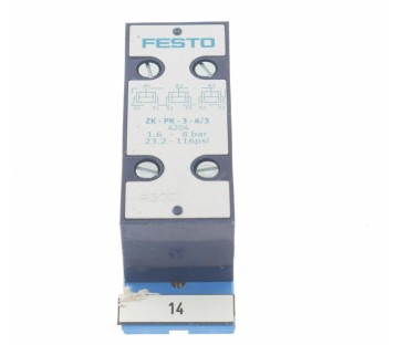FESTO ZK-PK-3-6/3 ZKPK363 4204 