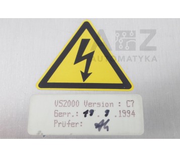 LINDE VS 2000 VS2000 SIEMENS AG VS 2000 LINDE VERSION: C7