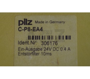 PILZ EA4 C-P8-EA4   CP8EA4 306176 